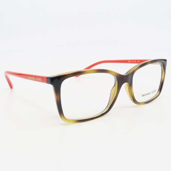 Michael Kors MK 8013 3059 New Tortoise/ Orange GRAYTON Eyeglasses 51mm w/ case - Picture 3 of 6